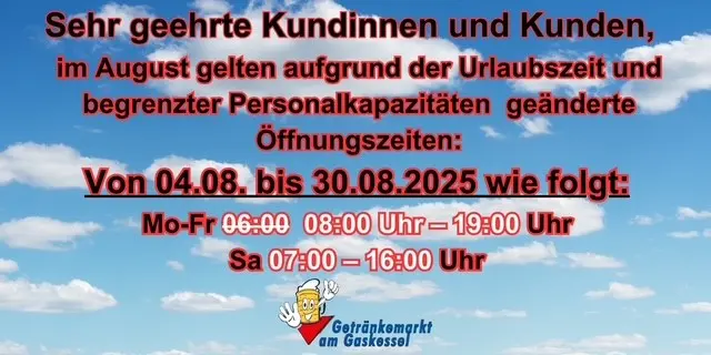 Öffnungszeiten